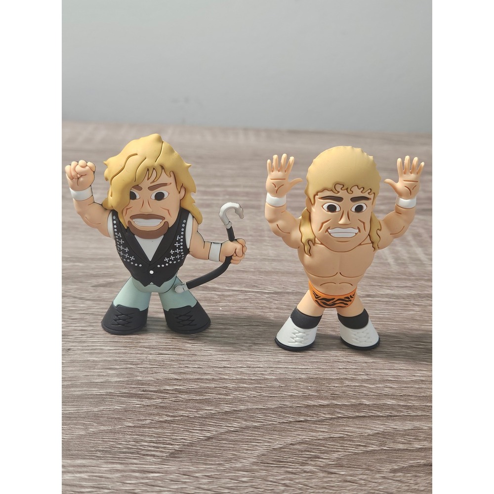Brian Pillman Micro Brawlers 2 Figure Lot Pro Wrestling Crate